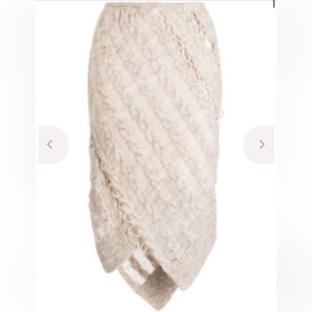 Cult Gaia Saphire Knit Skirt in Tawn Multi
